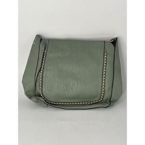 JESSICA SIMPSON Lucille Hobo Bag Loden Green Faux Leather Used Not Perfect As Is
